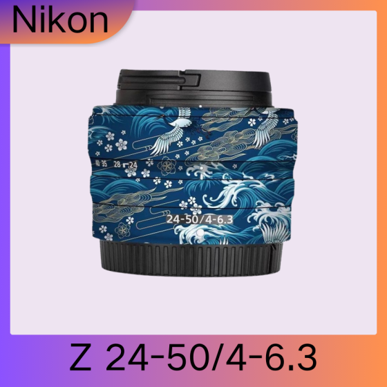 Lentes Nikon Z24-50F4-6.3  - Pele câmera, adesivo câmera - com alta resistência a arranhões, à prova d'água e com design elegante.